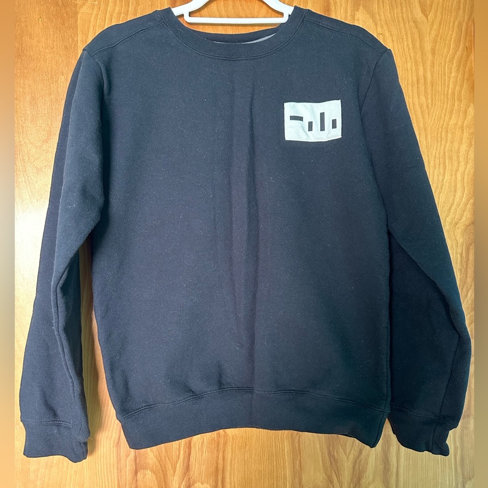 Tibi black sweat shirt